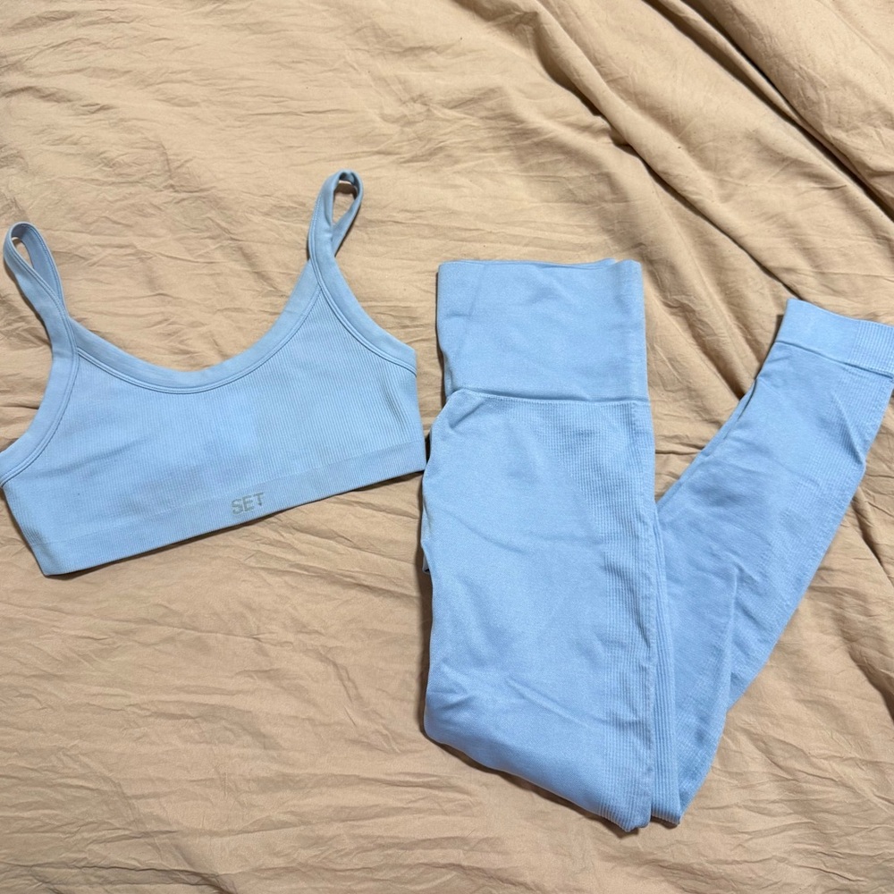 Set Active Sculptflex Low Back Cami Bra & Leggings set